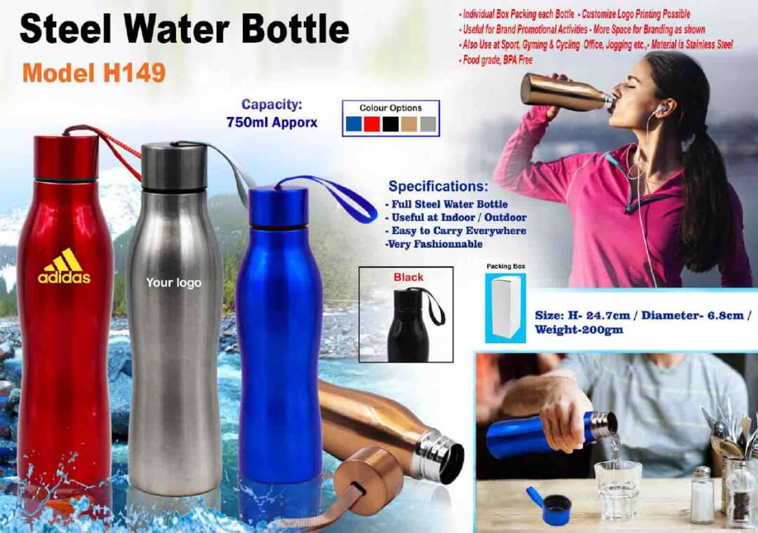 Steel Water Bottle 149