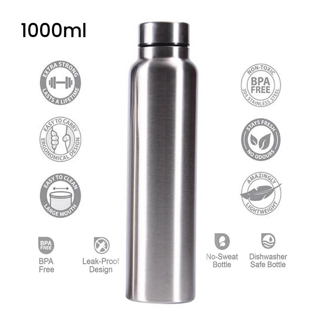 Steel Water Bottle 1000ml