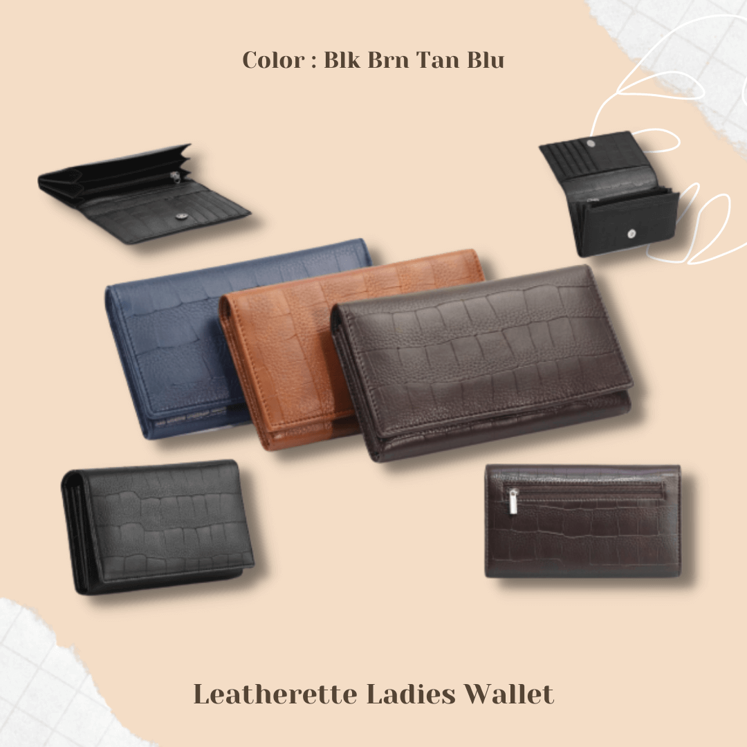 Leatherette Ladies Wallet