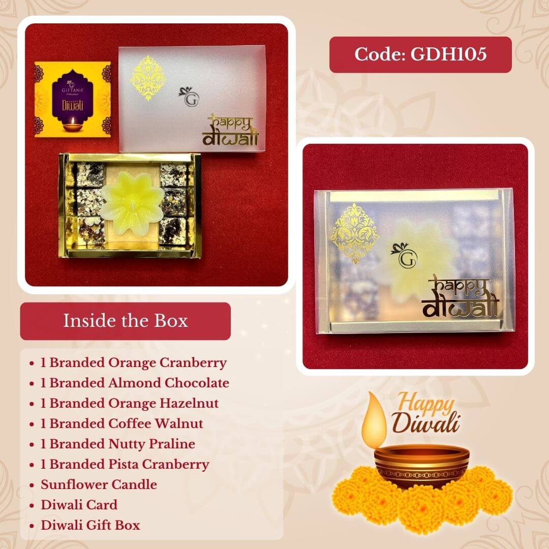 Diwali Chocolates with Candle GDH105