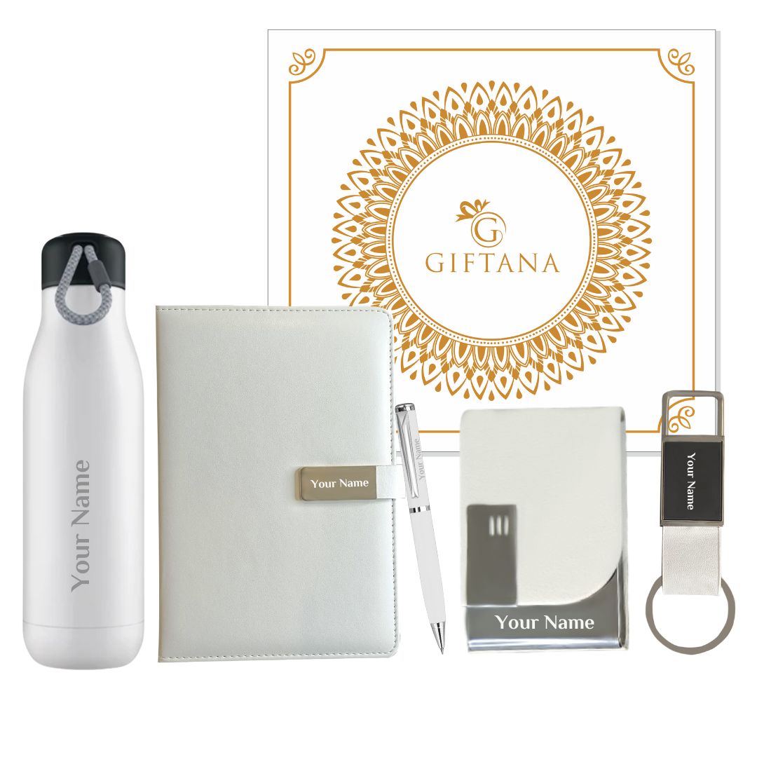 Personalised Pen, Diary, Bottle 500ml, Card Holder, Keychain with Name