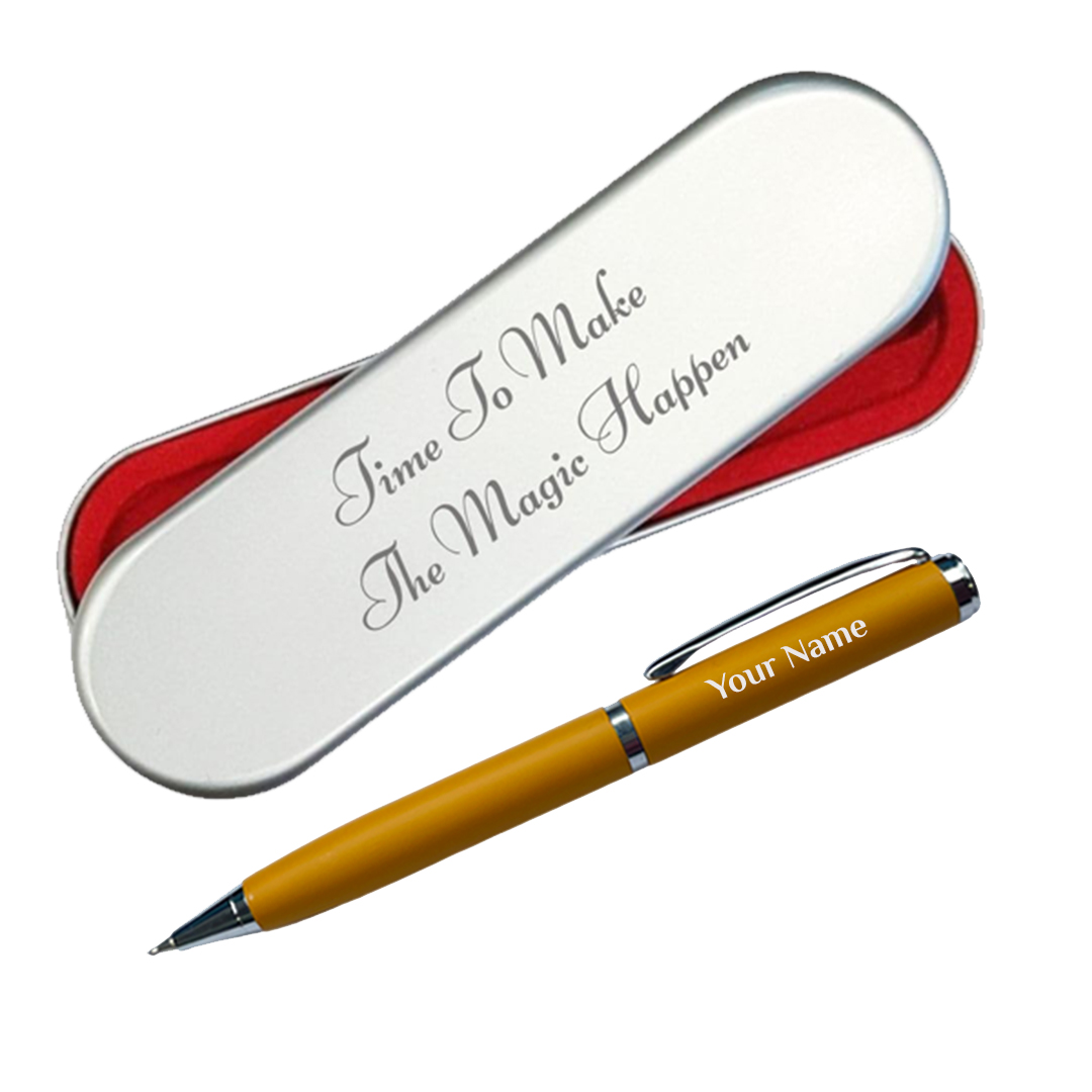 Personalized Ball Pen For Friends - Yellow