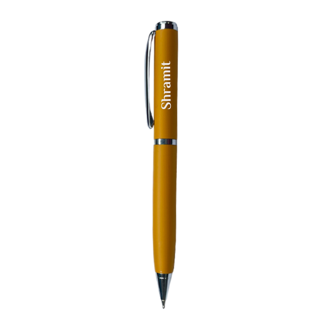 Personalized Ball Pen For Friends - Yellow